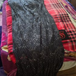 Dark Gray Party Dress