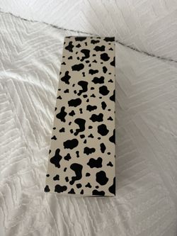 Meoky cow print 40oz tumbler NIB