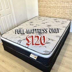 New Full Mattress Only $120