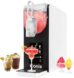 182】Slushie Machine No Ice Needed,64OZ Slushy Machine for Home with Auto-Clean Function,Commercial Frozen Drink Maker,6 Pre-Set Programs,LED Display,F