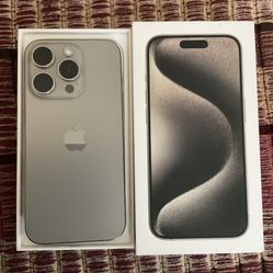 iPhone 15 Pro FACTORY UNLOCKED $550