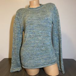 Long Bluish Sweater