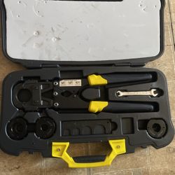 Multi-Head PEX-B Crimp Tool Kit