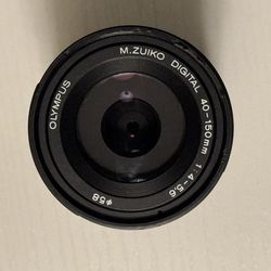Olympus M.Zuiko Digital ED 40-150mm f/4-5.6 R - Micro Four Thirds Lens (Black)