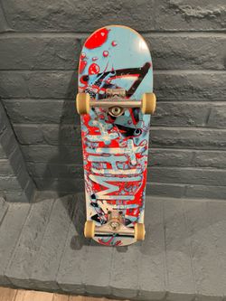 Deathwish skate board in great shape with Independent trucks and nice wheels that roll forever in great shape