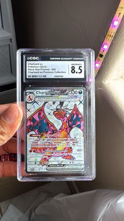 Graded Charizard Ex Black Star Promo 2023