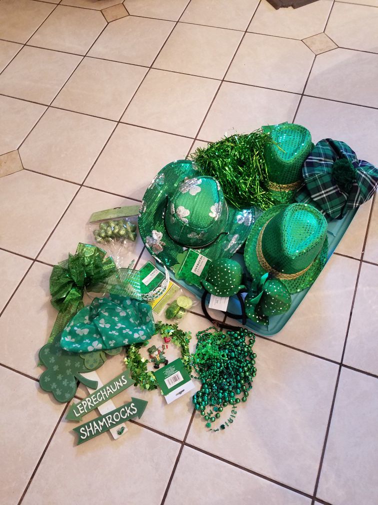St Patrick Day Party goods