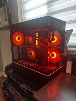 Custom Gaming Computer with Monitor, Keyboard and Mouse