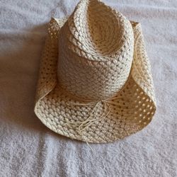 Western One Size Fits All Straw Hat