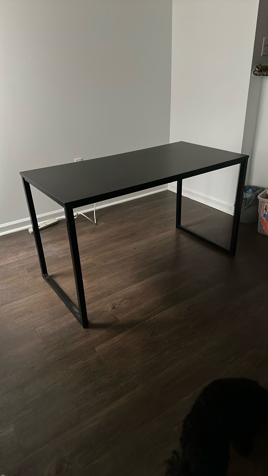 Lightly Loved Simple Black Desk