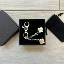 Chrome Hearts Dice Keychain
