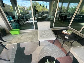 Outdoor sectional couch/ chairs