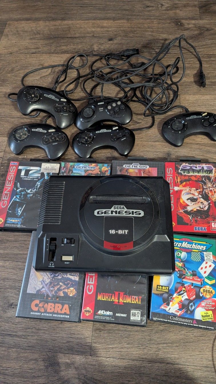  High-end Sega Genesis Collection. Sonic, MJ Moonwalker,Dune 