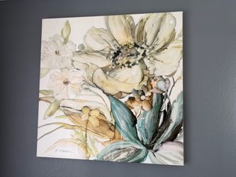 E. Franklin Floral Canvas Wall Art