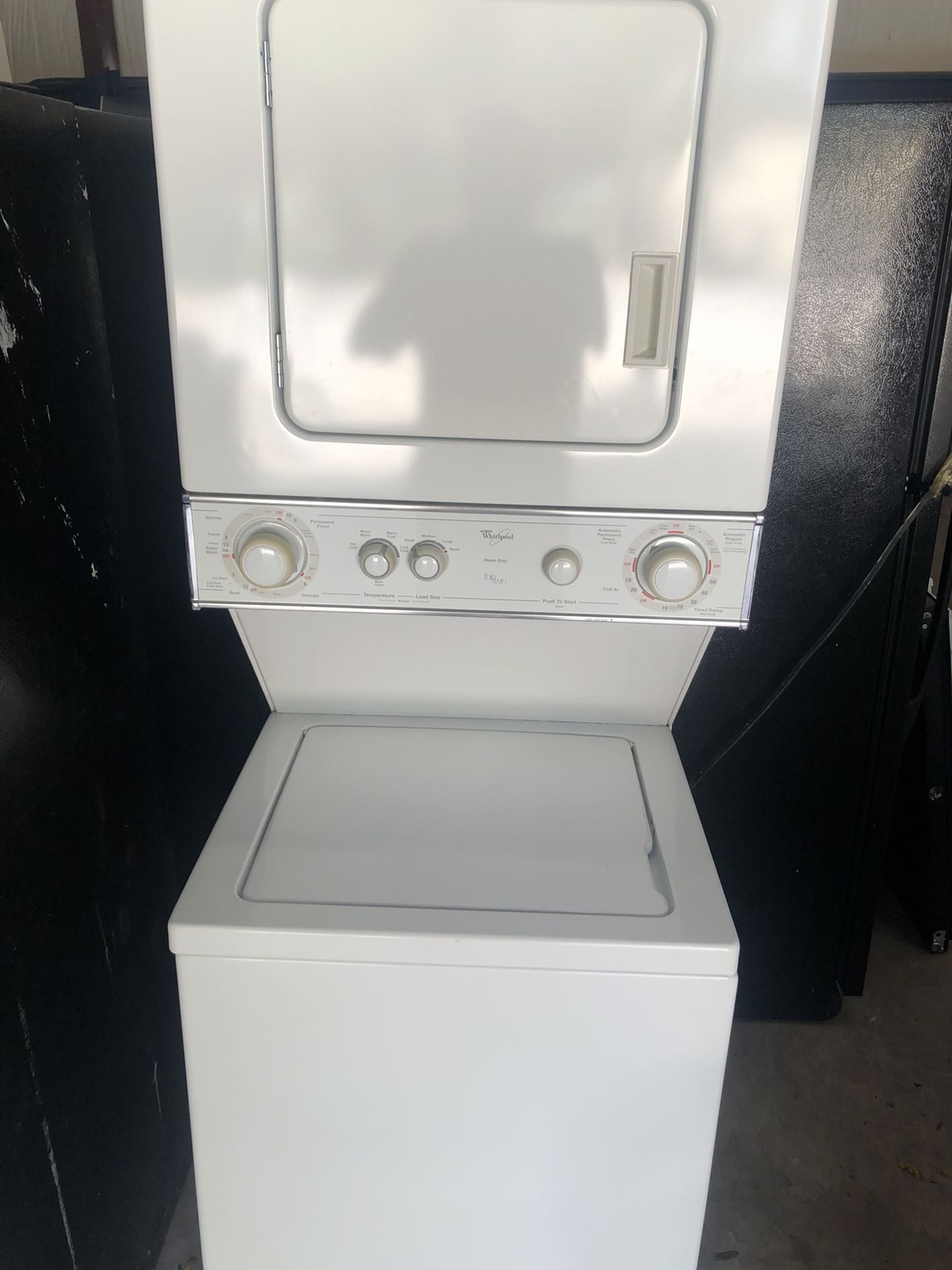 Stackable washer dryer