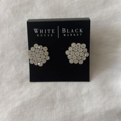 Faux Diamond Earrings - White House Black Market