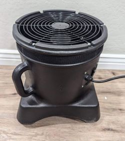 A18)  Tube man air blower 12" diameter.  For use with sky tube man guy sky dancer.  Air blower only.