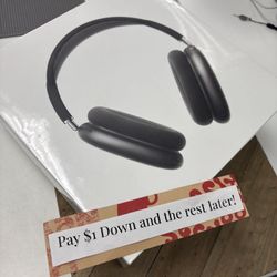 Apple Airpods Max Bluetooth Headphones - Payments Available - Pay $1 Down To take It home