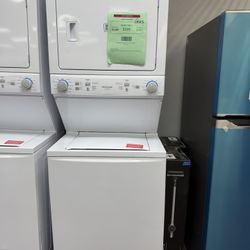 Frigidaire Gas Washer/Dryer Laundry Center 3.9 Cu. Ft Washer and 5.5 Cu. Ft. flcg7522aw