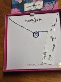 Isabella Sterling Silver Necklace