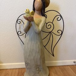 Wood carved Angel