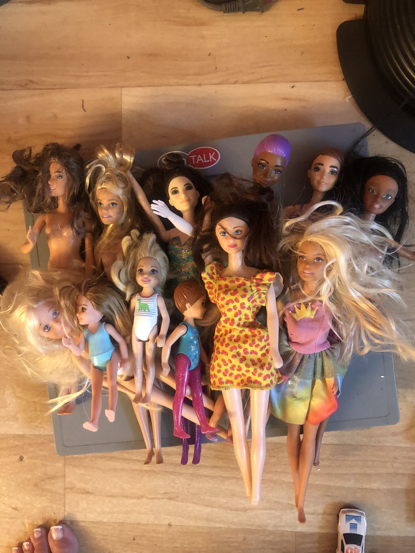 Barbie Doll Lot And Small Dolls 