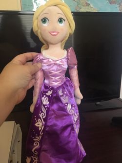 Rapunzel plush doll