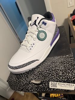 Jordan 3 dark iris sz 11.5