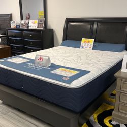 GORGEOUS EMILY BLACK KING BED SET!$799!*SAME DAY DELIVERY*NO CREDIT NEEDED*EASY FINANCING*HUGE SALE*