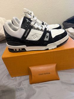 Louis Vuitton LV Trainer Sneakers Black White