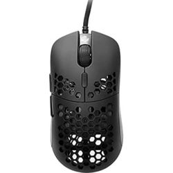 Gwolves Hati HTM Ultra Lightweight Honeycomb Design Wired Gaming Mouse 3360 Sensor - PTFE Skates - 6 Buttons (Black)