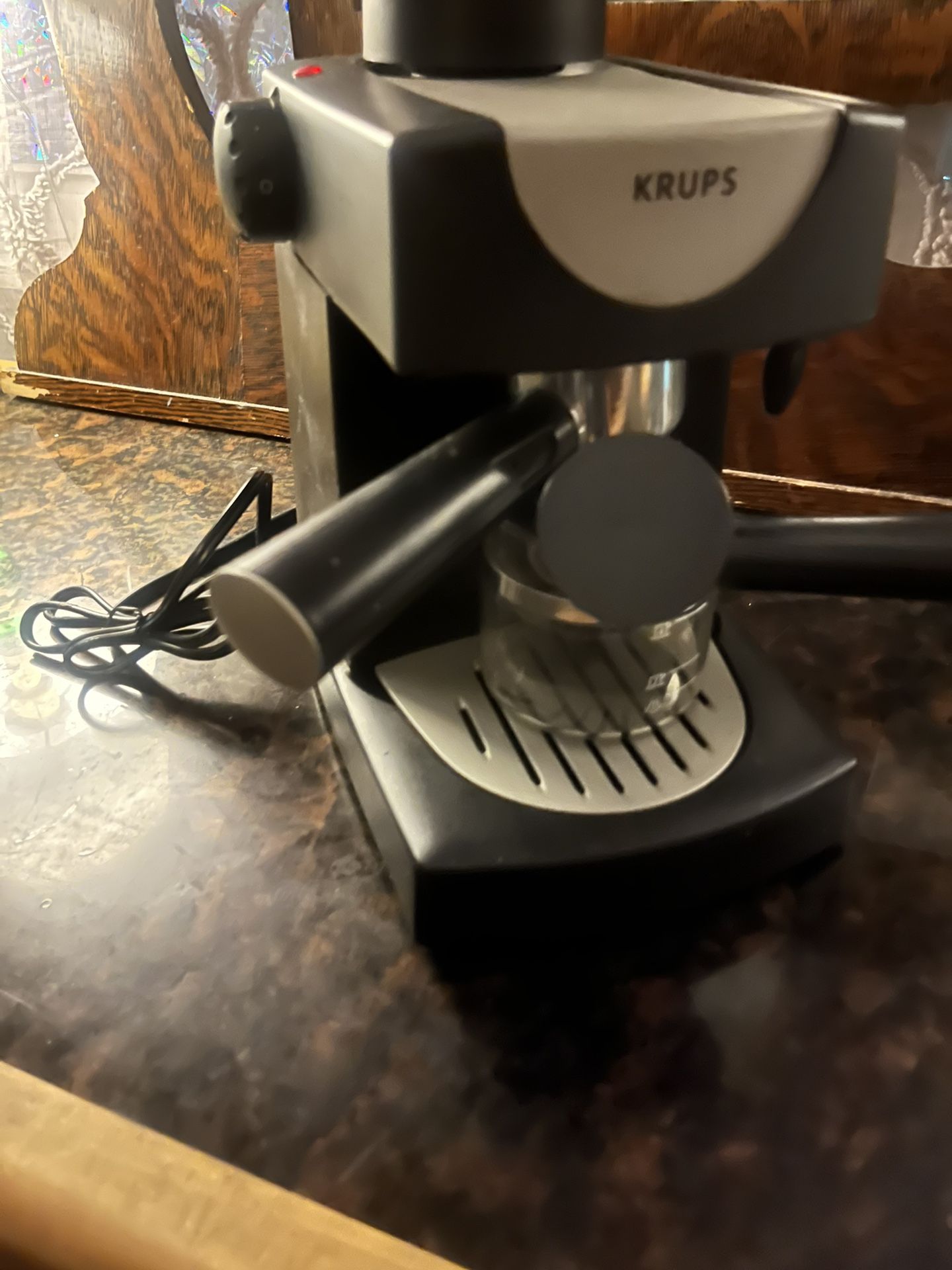 Krups 4 Cup Espresso Machine W Steam for Sale in Denver CO OfferUp
