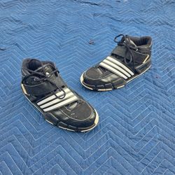 Adidas Pilrahna 3.0 Black/ White T-Mac Basketball Shoe sz 12 US