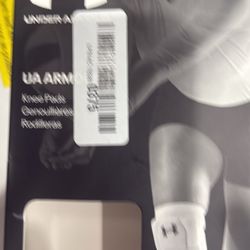 Under Armour Knee Pads, Small, White
