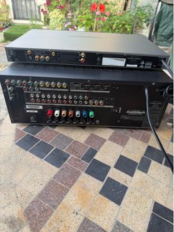 Harman Kardon receiver and DVD player