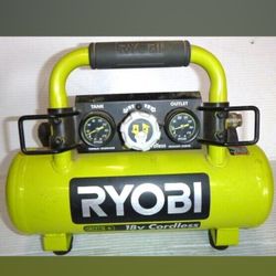 Ryobi Battery Powered Air Compressor