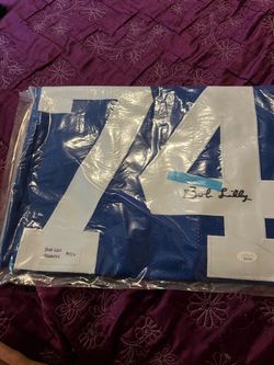 Bob Lilly Signed Dallas Cowboys #74 Jersey JSA