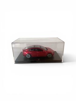 TESLA Model 3 Diecast 1/43 Red Collectible (1F)