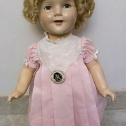 Shirley Temple 20” Composition Doll - (1930’s)