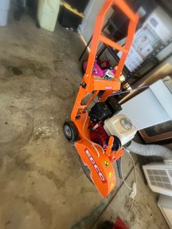 Walk behind saw 14in