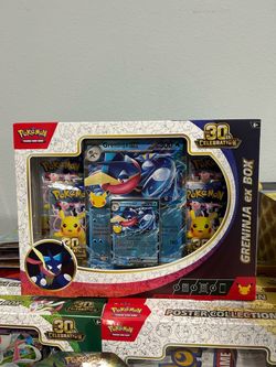 Pokemon 30th Celebration Greninja ex Box