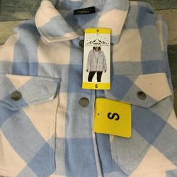 $30🍓⚡️HFX Ladies’ Shirt Jacket Cozy Fit - Purple (Size Small)💓p15