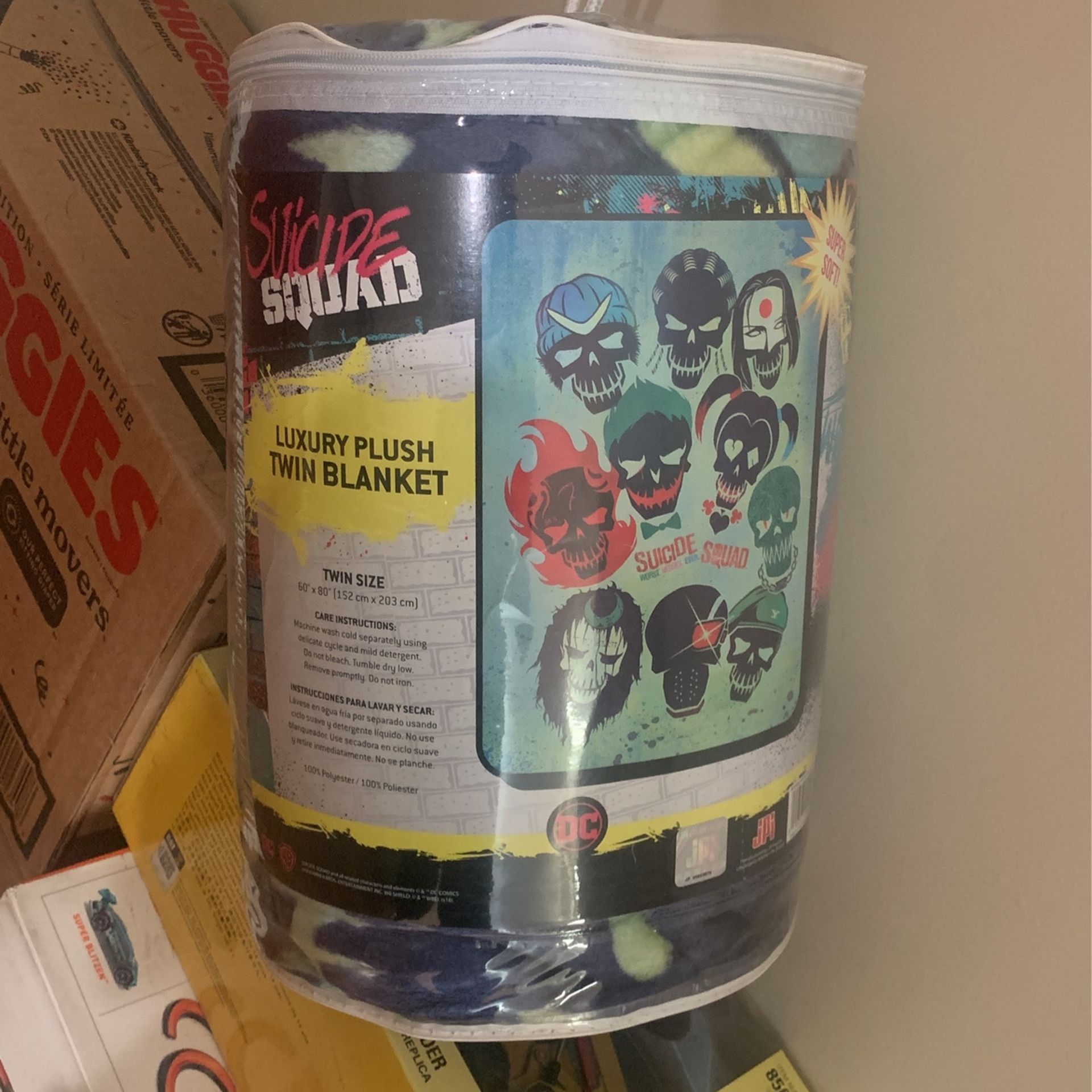 Suicide Squad Twin Blanket