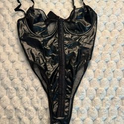 Corset Black One Piece Never Worn Size Medium 