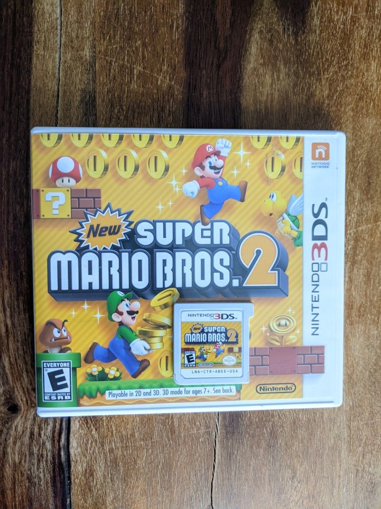 Super Mario Brothers 2 Nintendo 3DS