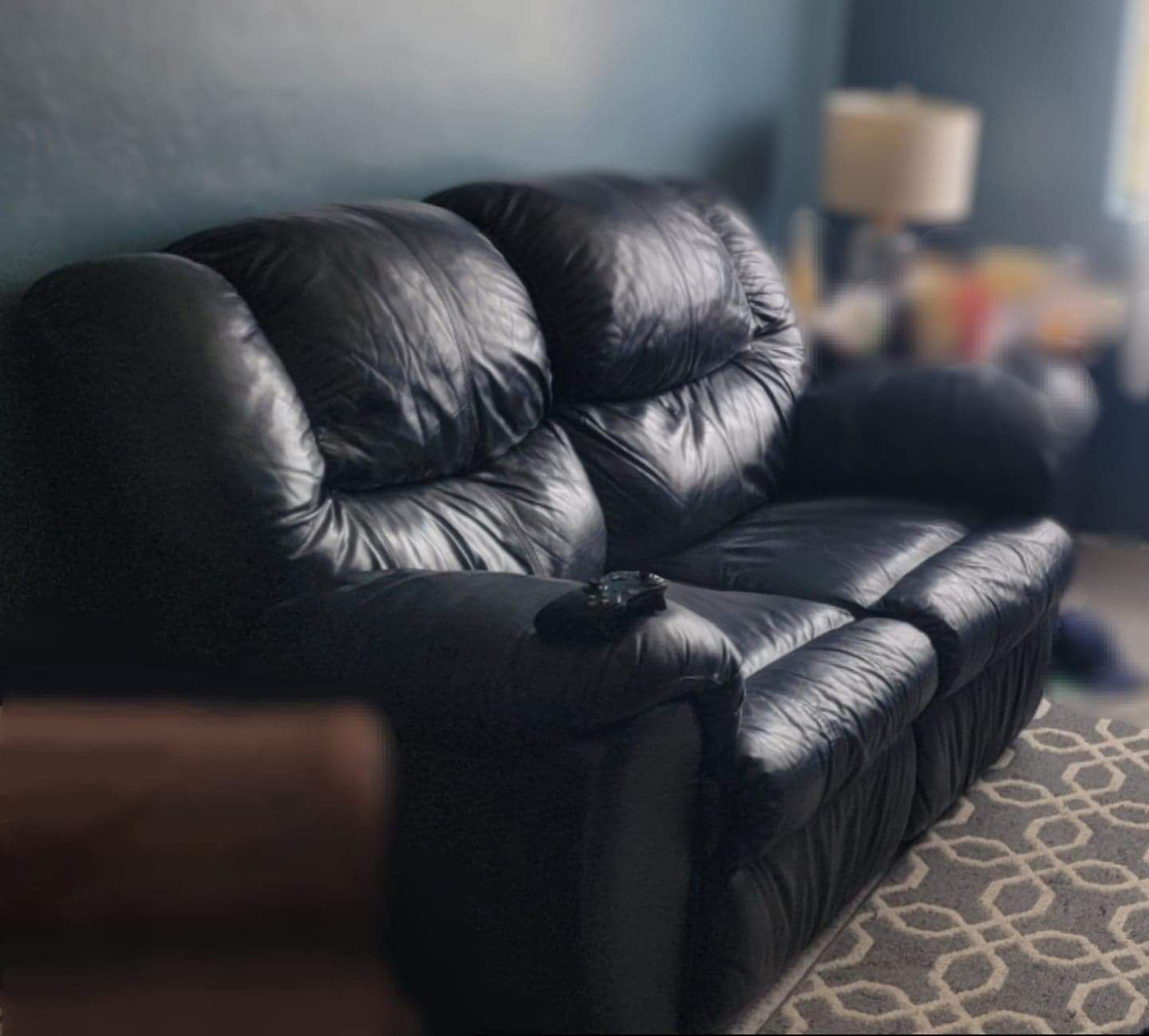 Black La-Z-Boy Couch/Sofa