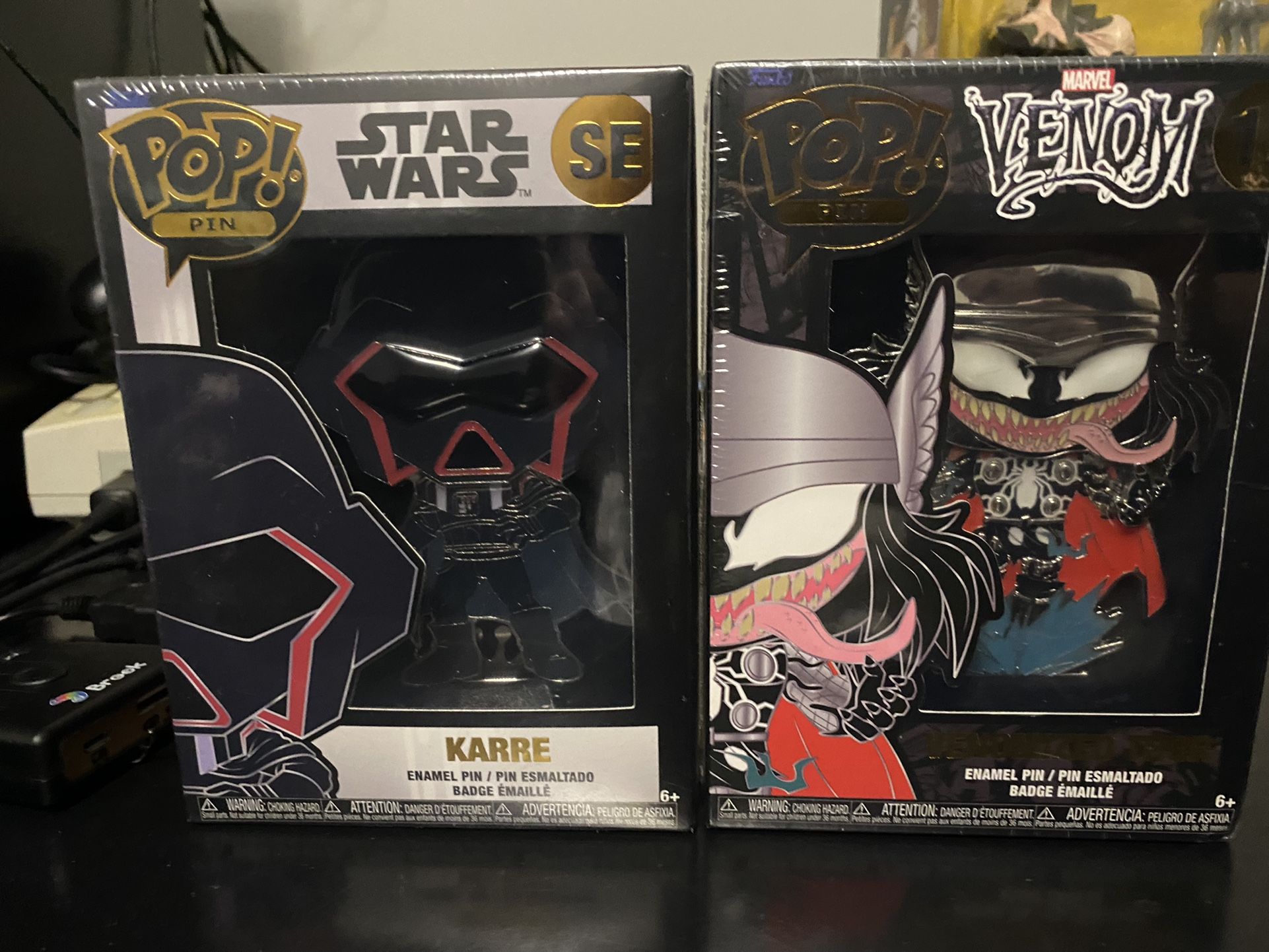 Star Wars Karre Pin And Venomized Thor