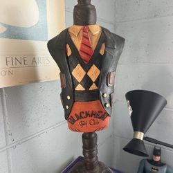 Vintage Blackheat Golf Club, Golf Mannequin/Hat Display, 23"