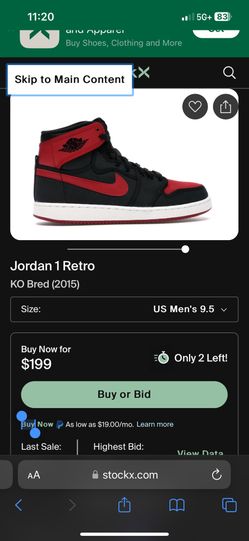 Nike Jordan Retro KO