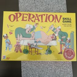 Vtg 2003 New Sealed Milton Bradley Operation Skill Board Game Brain Freeze